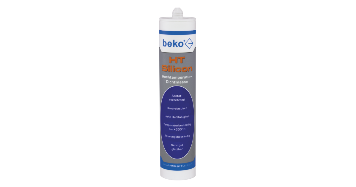 Silicone HT 300  sealant, high-temperature-resistant up to 300°C